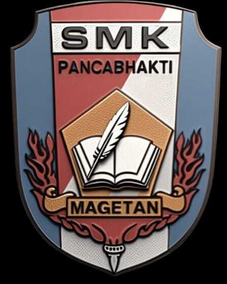 Logo SMK Panca Bhakti Magetan 3D